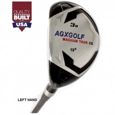 AGXGOLF Men's LEFT HAND Edition, Magnum XS #3 HYBRID IRON (19 Degree) w/Free Head Cover: Available in Senior, Regular & Stiff flex - ALL SIZES. Additional Hybrid Iron Options!